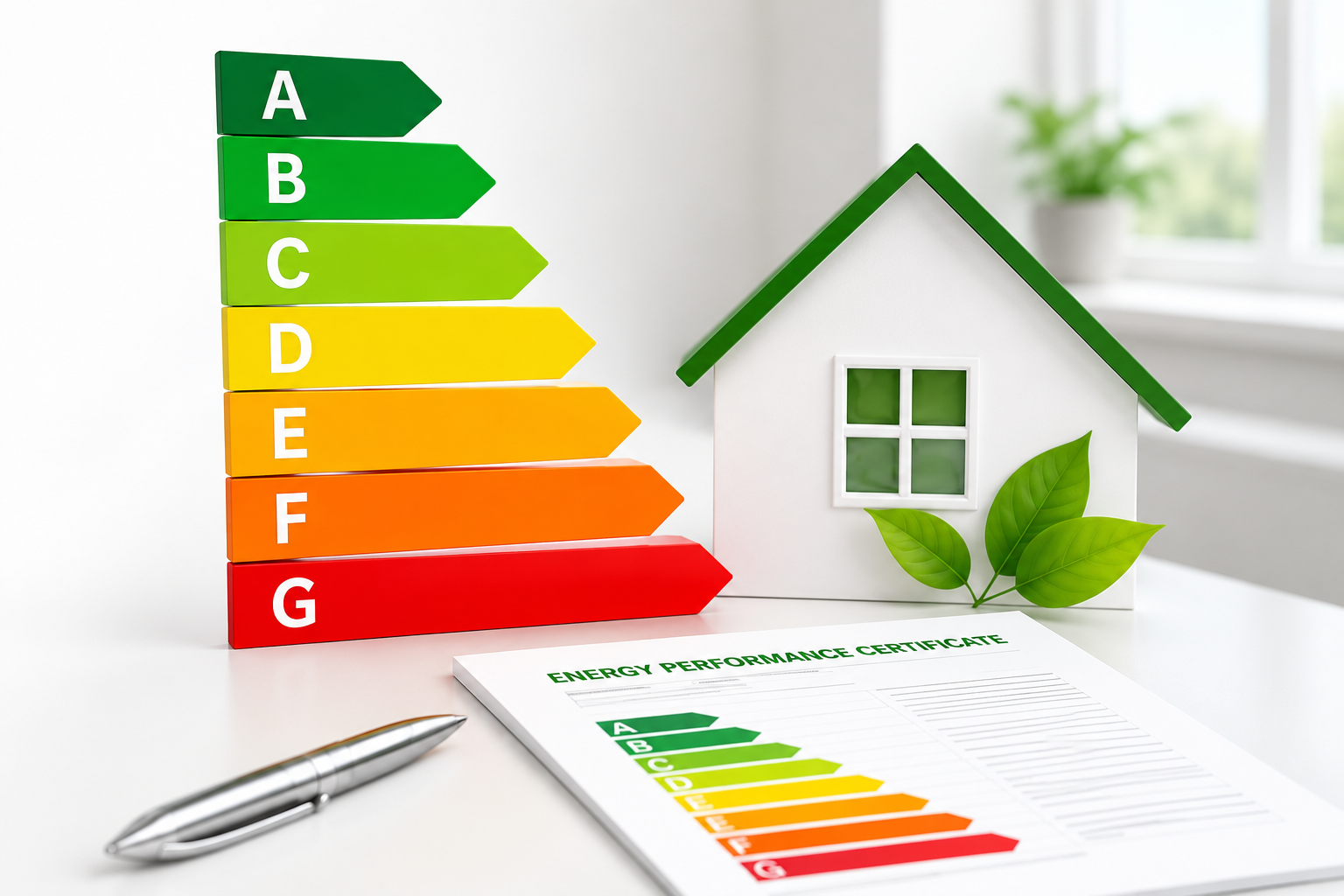 EPC energy rating graphic